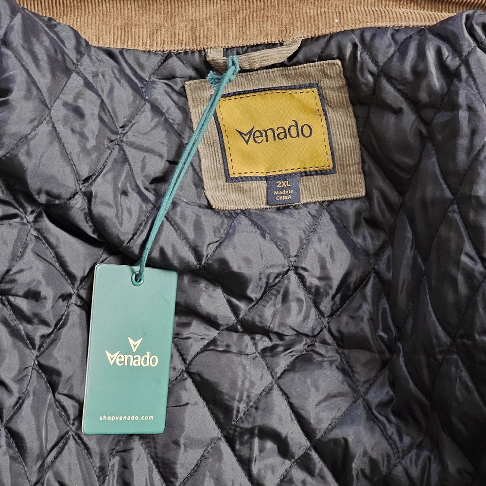 Venado Concealed Carry Canvas Quilted Barn Jacket Mens Size 2XL XXL Chore Field - Picture 14 of 15